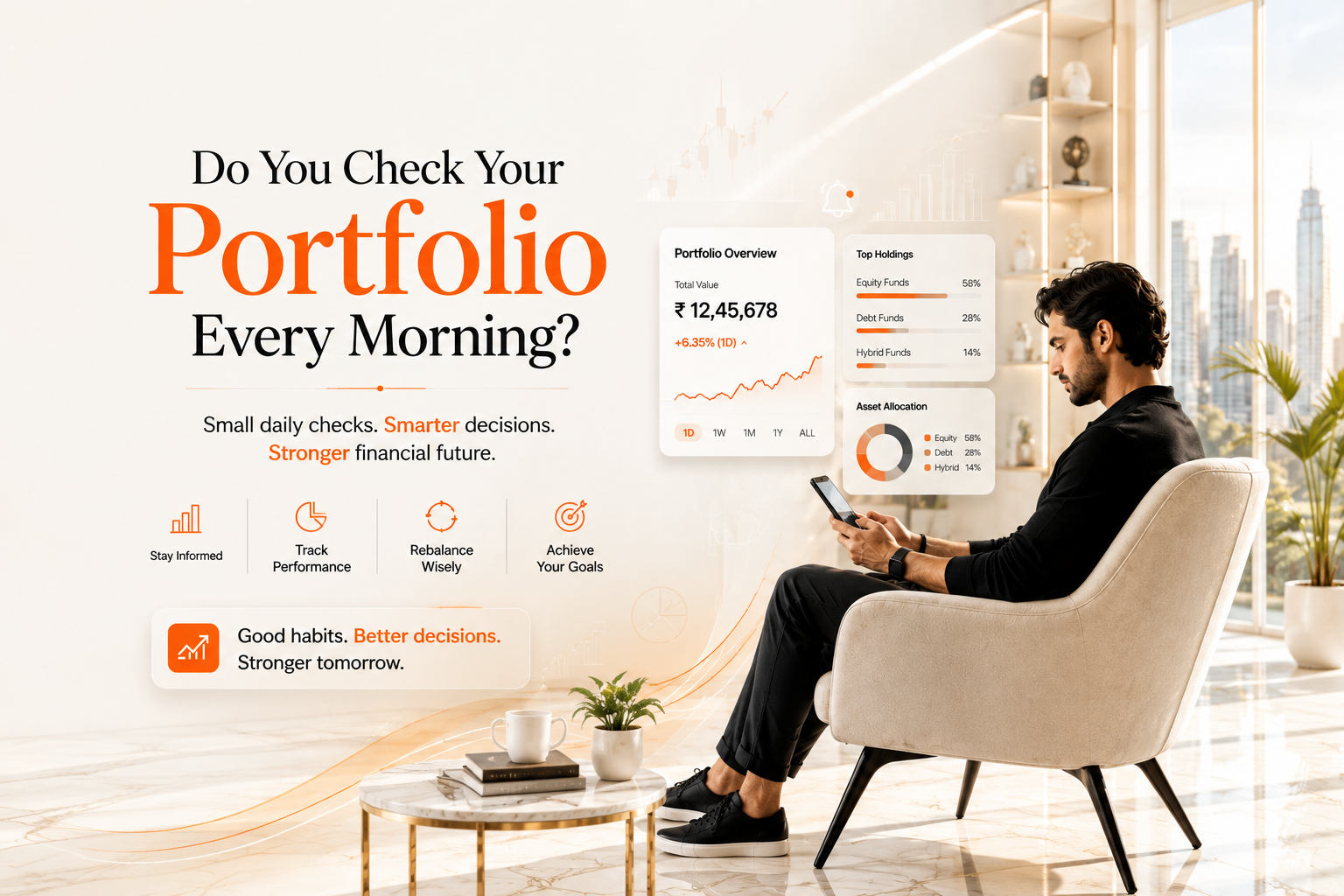 Do You Check Your Portfolio Every Morning?